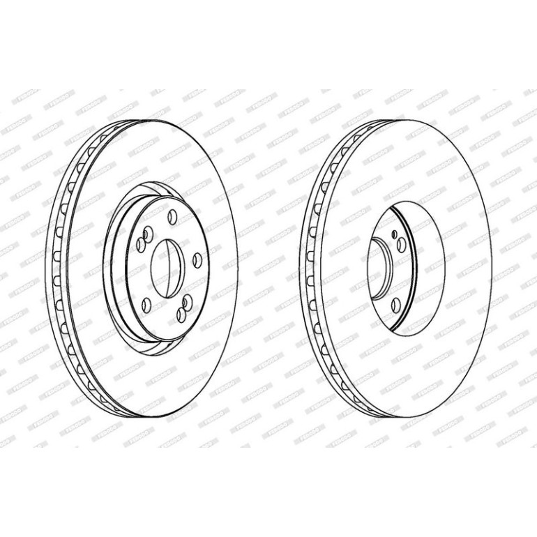 Bremsscheibe DDF1368C-1 Bremsscheibe DDF1368C-1
