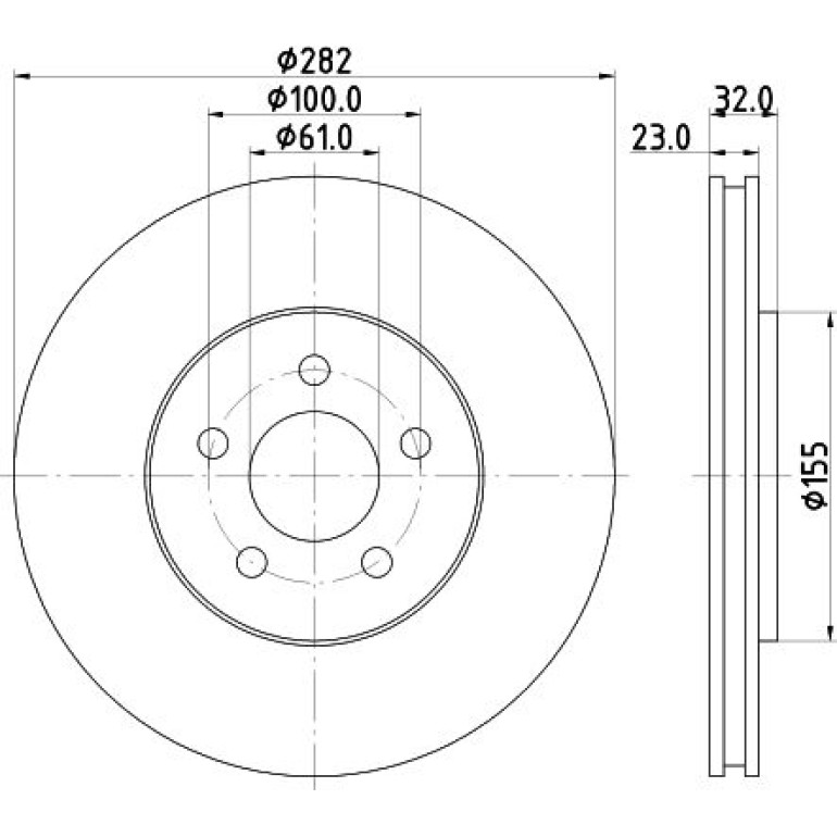 Bremsscheibe 8DD 355 120-621