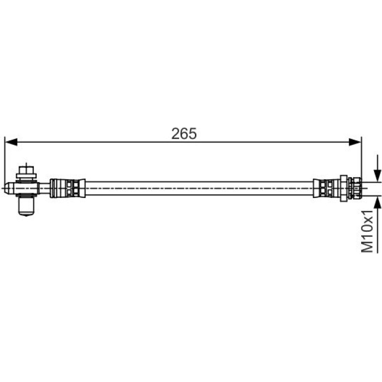 Bremsschlauch 1 987 481 518