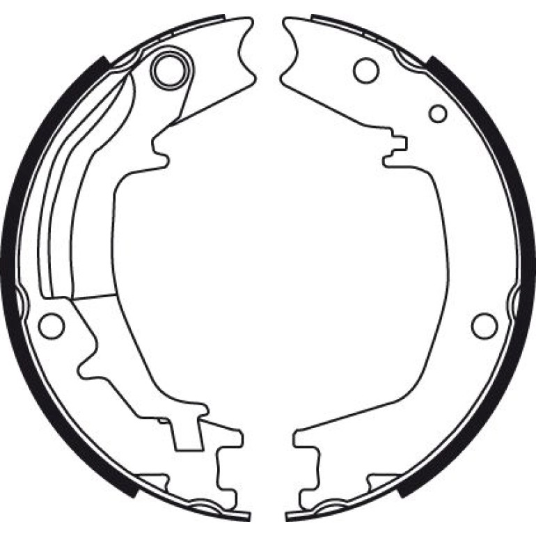 Bremsbackensatz, Feststellbremse GS8489