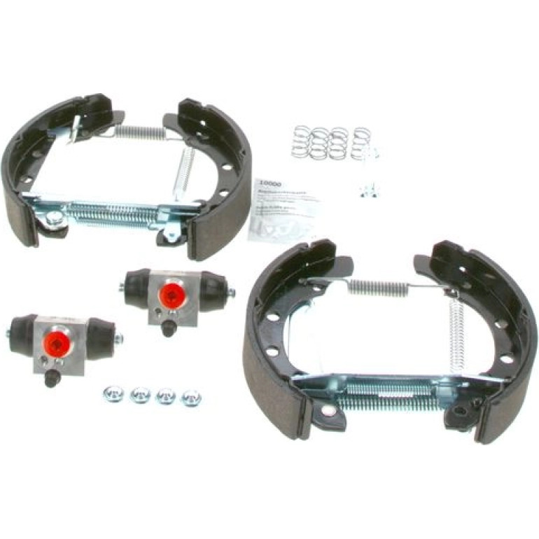 BOSCH 0 204 114 690 Bremsbackensatz, Trommelbremse mit Zubehör, mit Radbremszylinder BOSCH 0 204 114 690 Bremsbackensatz, Trommelbremse mit Zubehör, mit Radbremszylinder