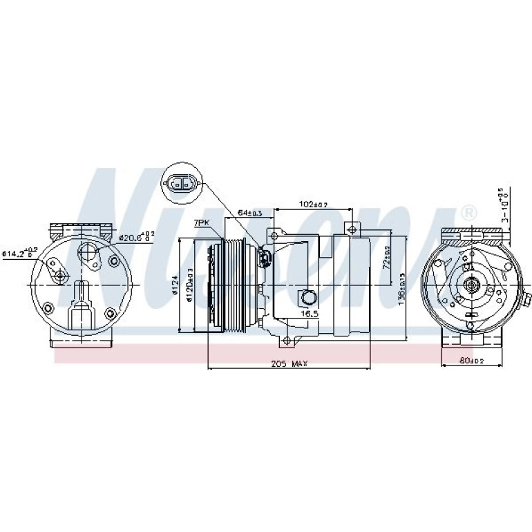 Kompressor, Klimaanlage 89435 Kompressor, Klimaanlage 89435