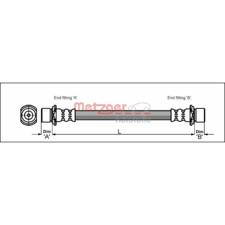 Bremsschlauch 4111431