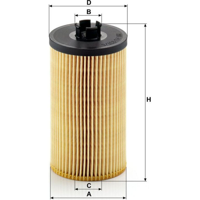 Ölfilter HU 931/5 X