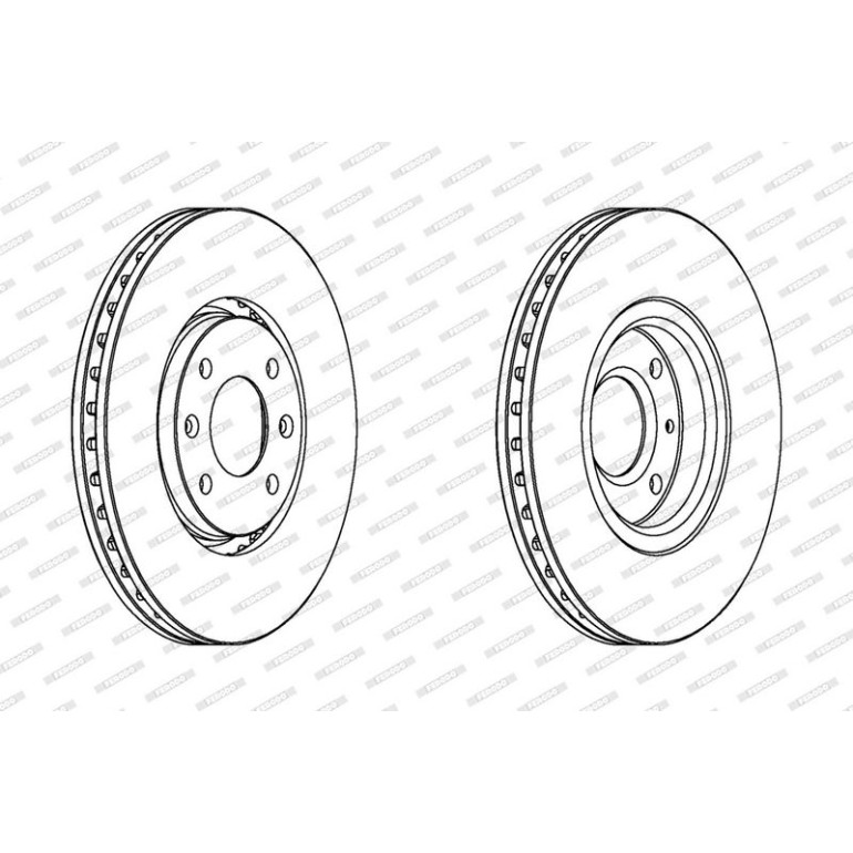 Bremsscheibe DDF1106