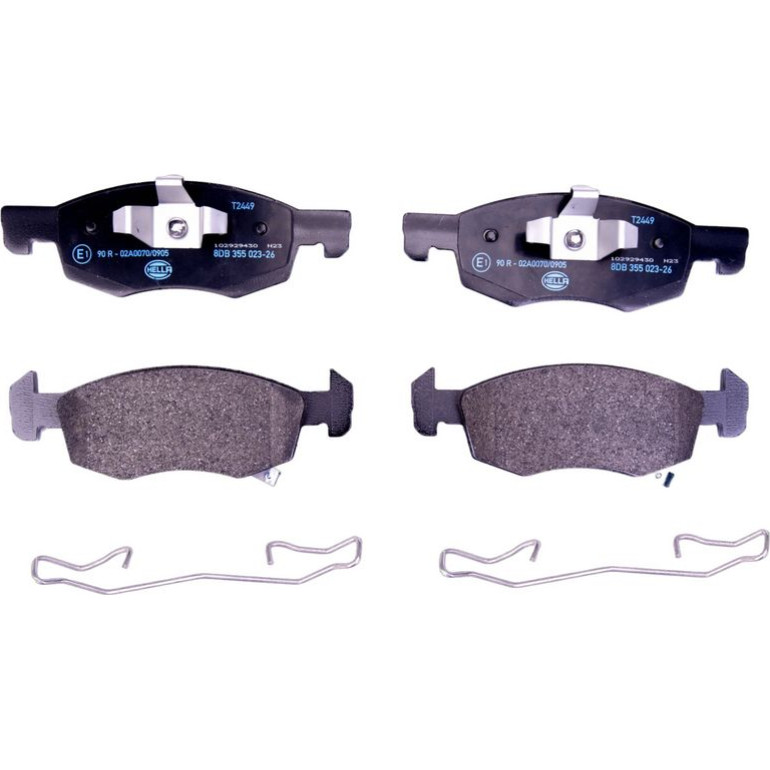 Bremsbelagsatz, Scheibenbremse 8DB 355 023-261 Bremsbelagsatz, Scheibenbremse 8DB 355 023-261