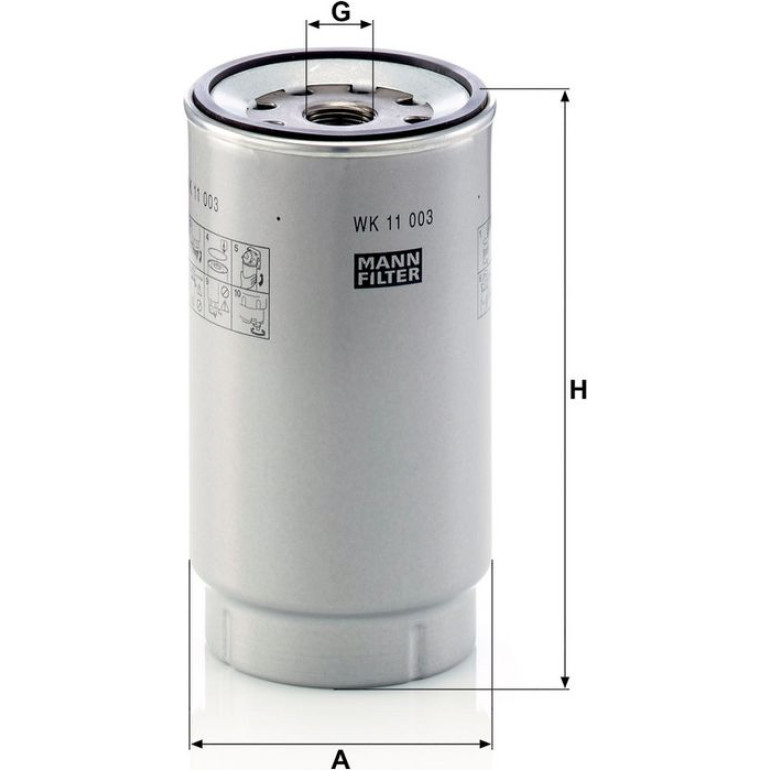 Kraftstofffilter WK 11 003 Z