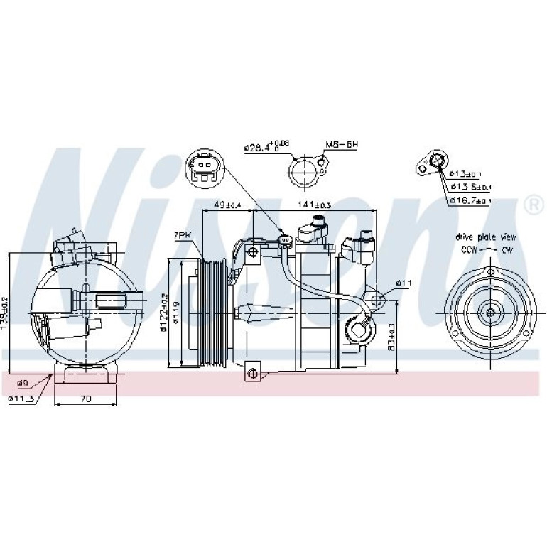 Kompressor, Klimaanlage 89200 Kompressor, Klimaanlage 89200