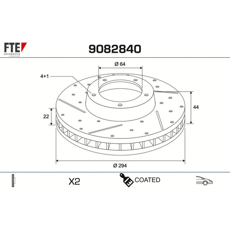 Bremsscheibe 9082840