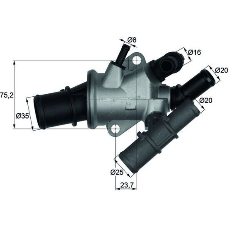 Thermostat, Kühlmittel TI 165 88 Thermostat, Kühlmittel TI 165 88
