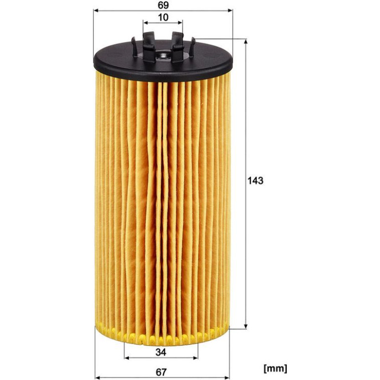 Ölfilter HU 835/1 Z