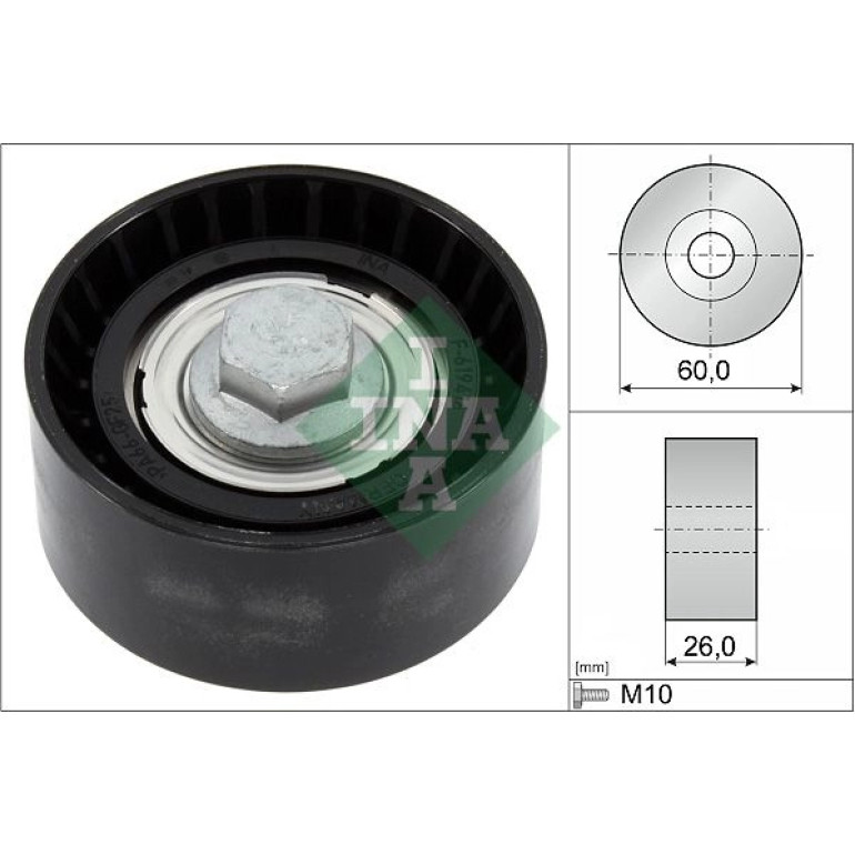 Umlenk-/Führungsrolle, Keilrippenriemen 532 0868 10