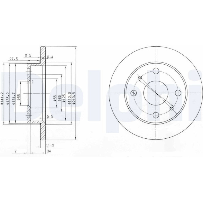 Bremsscheibe BG3561 Bremsscheibe BG3561