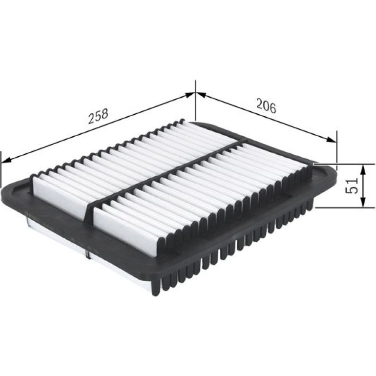 BOSCH F 026 400 353 Luftfilter BOSCH F 026 400 353 Luftfilter