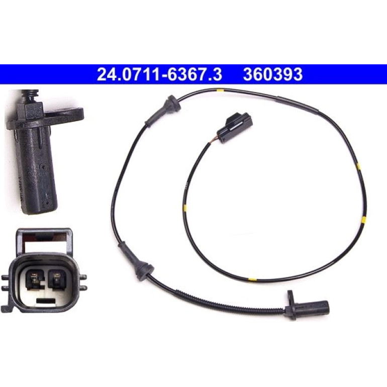 Sensor, Raddrehzahl 24.0711-6367.3 Sensor, Raddrehzahl 24.0711-6367.3