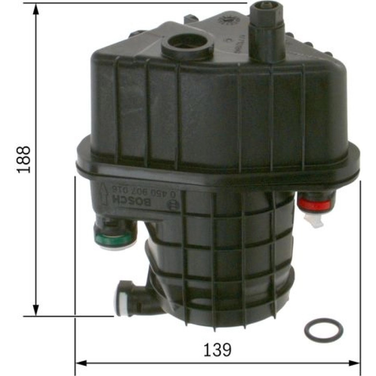 Kraftstofffilter 0 450 907 016