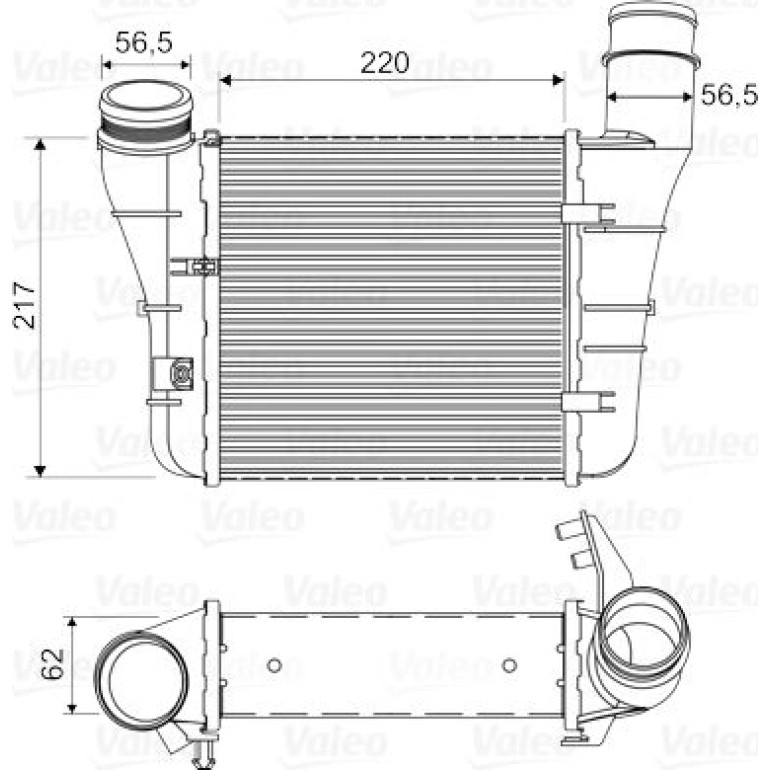 Ladeluftkühler 818669 Ladeluftkühler 818669