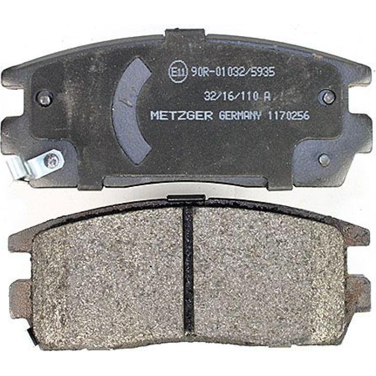 Bremsbelagsatz, Scheibenbremse 1170256 Bremsbelagsatz, Scheibenbremse 1170256