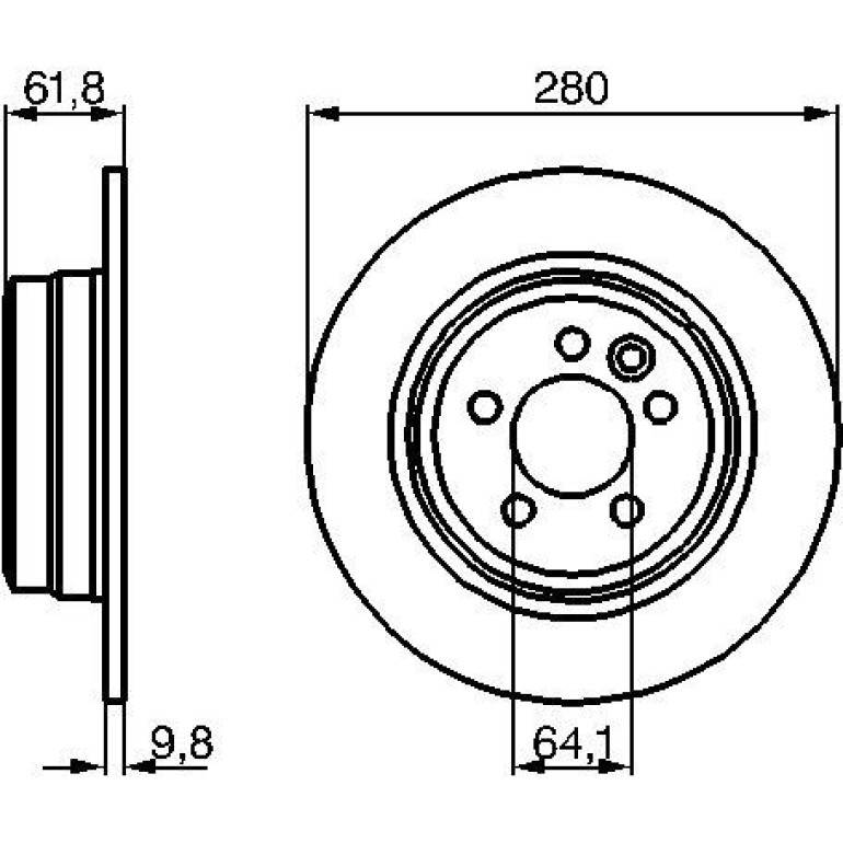 Bremsscheibe 0 986 478 837 Bremsscheibe 0 986 478 837