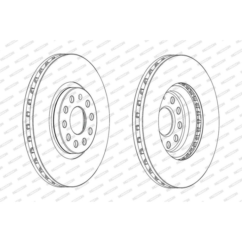 Bremsscheibe DDF2016C-1 Bremsscheibe DDF2016C-1