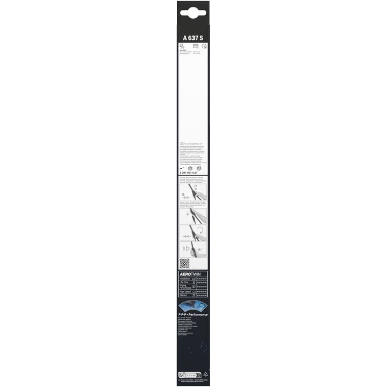 BOSCH A 637 S Scheibenwischer Aerotwin 3 397 007 637 BOSCH A 637 S Scheibenwischer Aerotwin 3 397 007 637