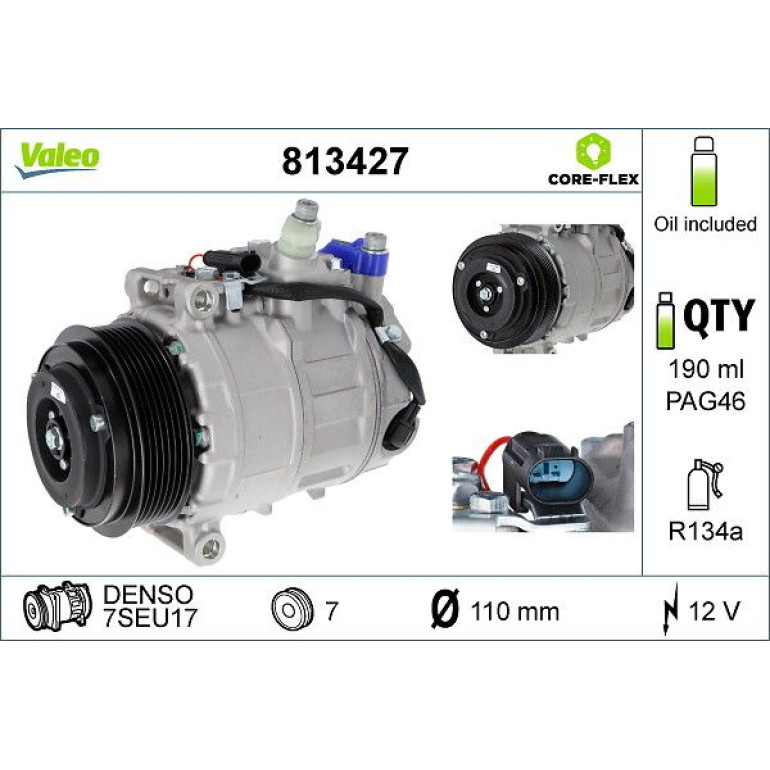 Kompressor, Klimaanlage 813427