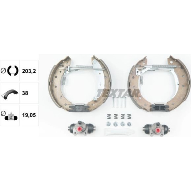 Bremsbackensatz 84048000