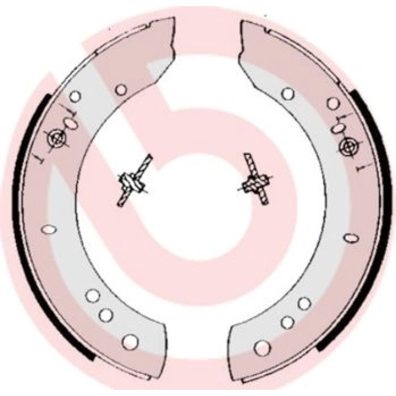 Bremsbackensatz S 44 502