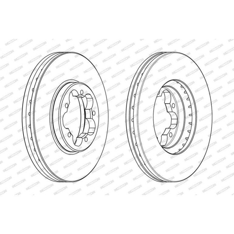Bremsscheibe DDF2469