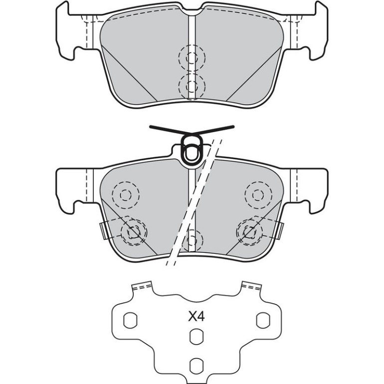 Bremsbelagsatz, Scheibenbremse 601479 Bremsbelagsatz, Scheibenbremse 601479