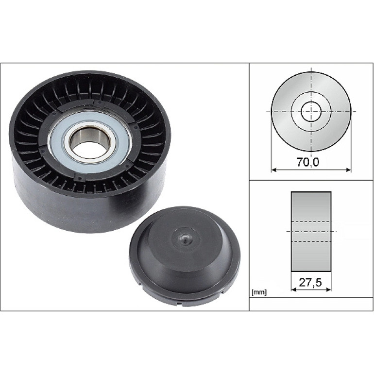 Umlenk-/Führungsrolle, Keilrippenriemen 532 0610 10 Umlenk-/Führungsrolle, Keilrippenriemen 532 0610 10