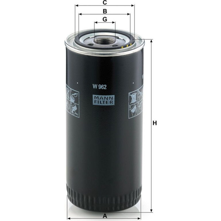 Ölfilter W 962 Ölfilter W 962