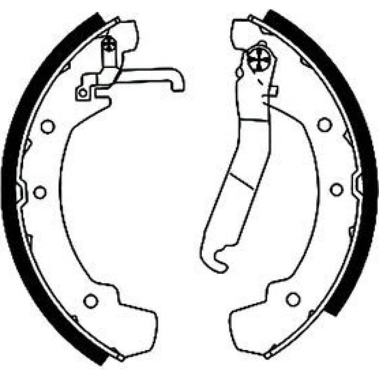 Bremsbackensatz 91038501