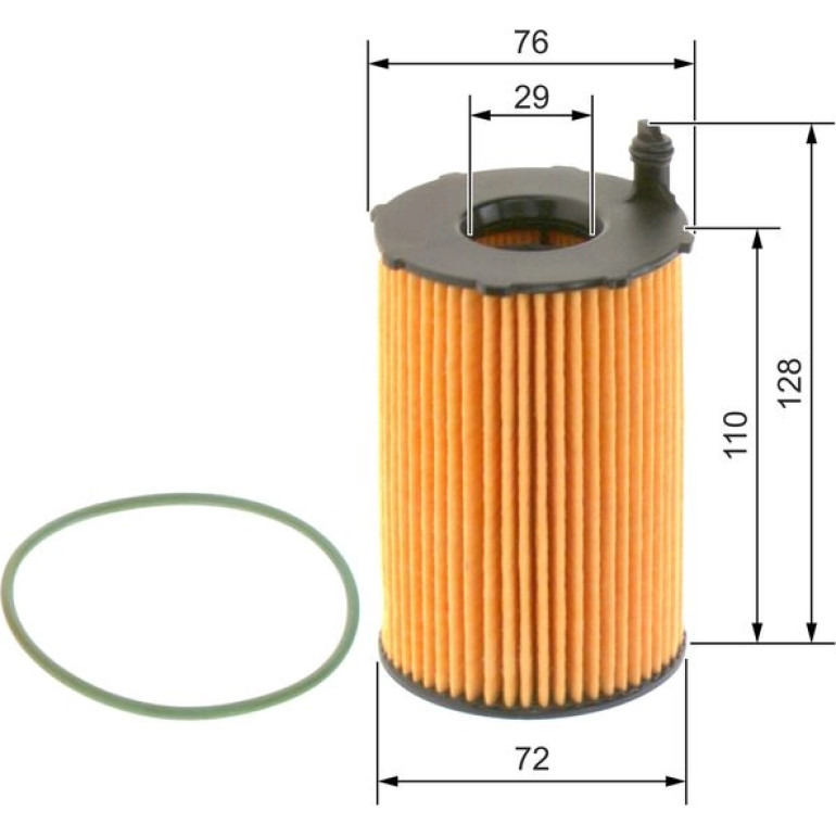 BOSCH F 026 407 122 Ölfilter