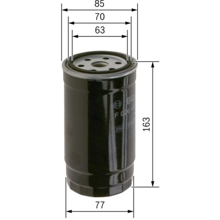 Kraftstofffilter F 026 402 002