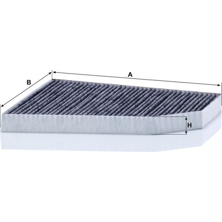 MANN-FILTER CUK 33 007 Innenraumfilter, Aktivkohlefilter MANN-FILTER CUK 33 007 Innenraumfilter, Aktivkohlefilter