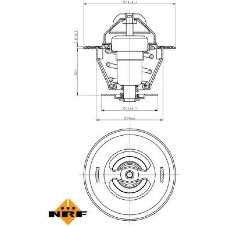 Thermostat, Kühlmittel 725161
