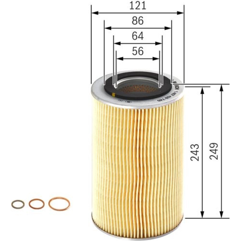 BOSCH 1 457 429 740 Ölfilter BOSCH 1 457 429 740 Ölfilter