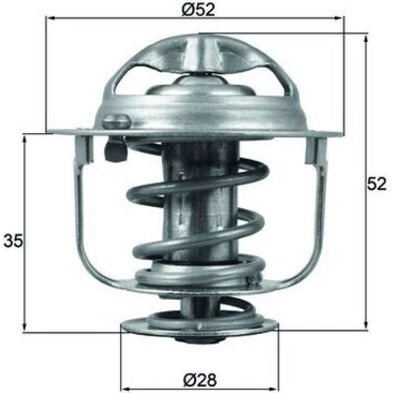 Thermostat, Kühlmittel TX 165 88D Thermostat, Kühlmittel TX 165 88D