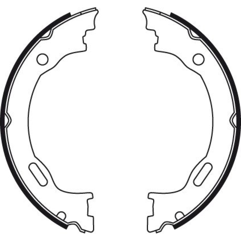 Bremsbackensatz, Feststellbremse GS8475 Bremsbackensatz, Feststellbremse GS8475