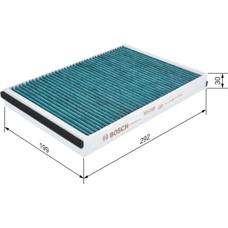 BOSCH 0 986 628 532 Innenraumfilter FILTER+ BOSCH 0 986 628 532 Innenraumfilter FILTER+