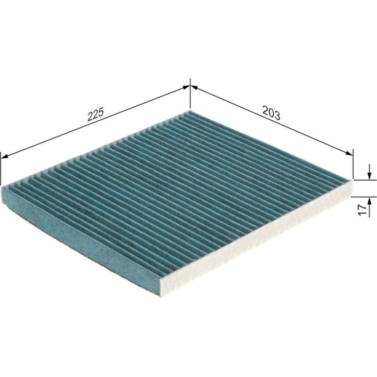 BOSCH 0 986 628 557 Innenraumfilter FILTER+ BOSCH 0 986 628 557 Innenraumfilter FILTER+