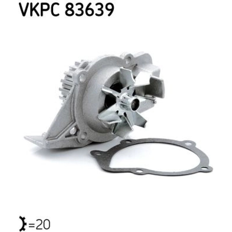 Wasserpumpe VKPC 83639 Wasserpumpe VKPC 83639
