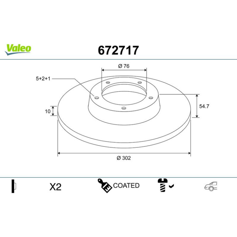 Bremsscheibe 672717