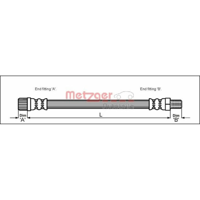 Bremsschlauch 4113259