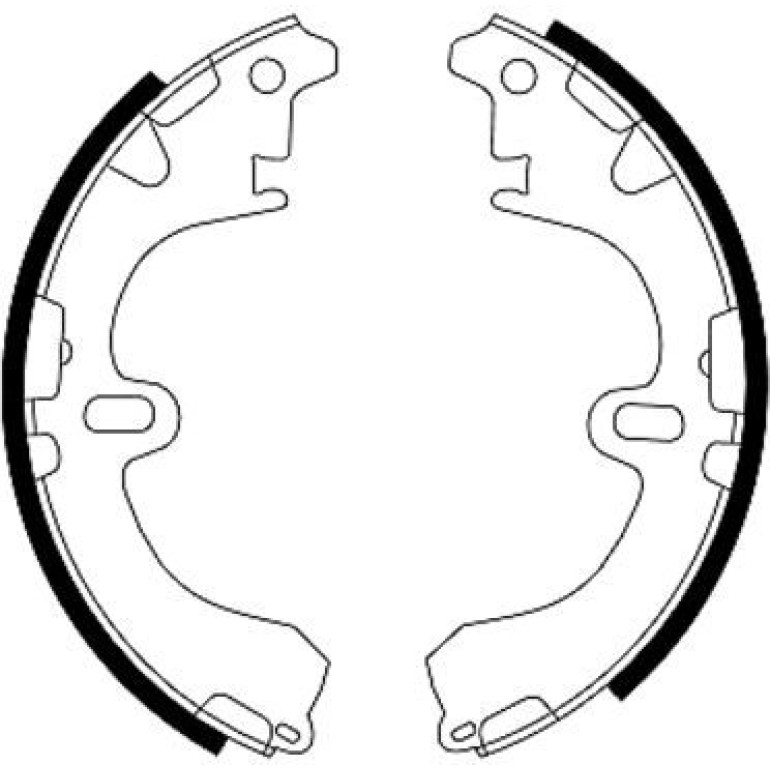 Bremsbackensatz 91043100