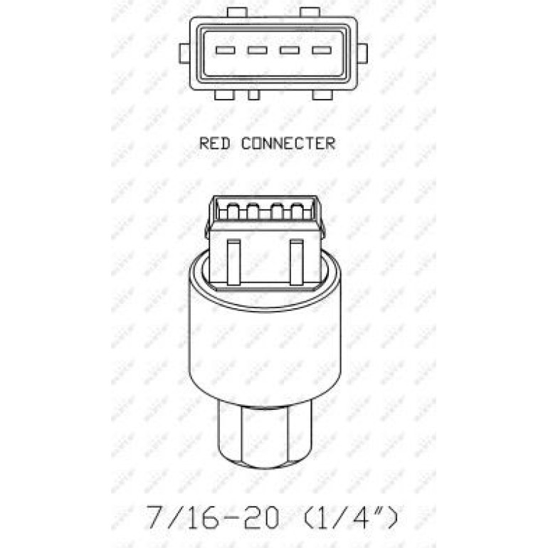 Druckschalter, Klimaanlage 38936 Druckschalter, Klimaanlage 38936
