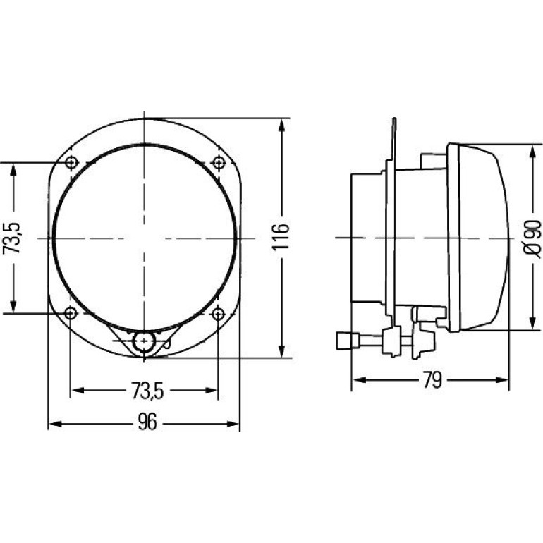 Nebelscheinwerfer 1N0 008 582-011