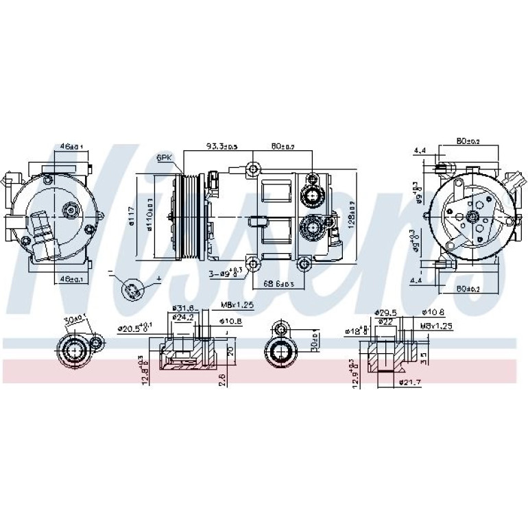 Kompressor, Klimaanlage 890179