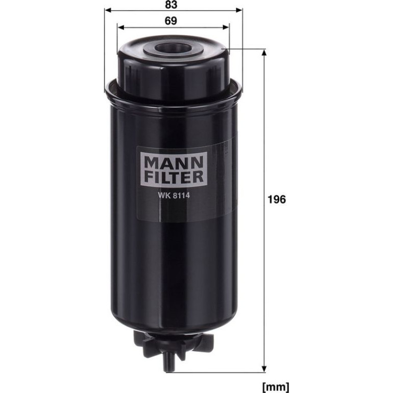 Kraftstofffilter WK 8114